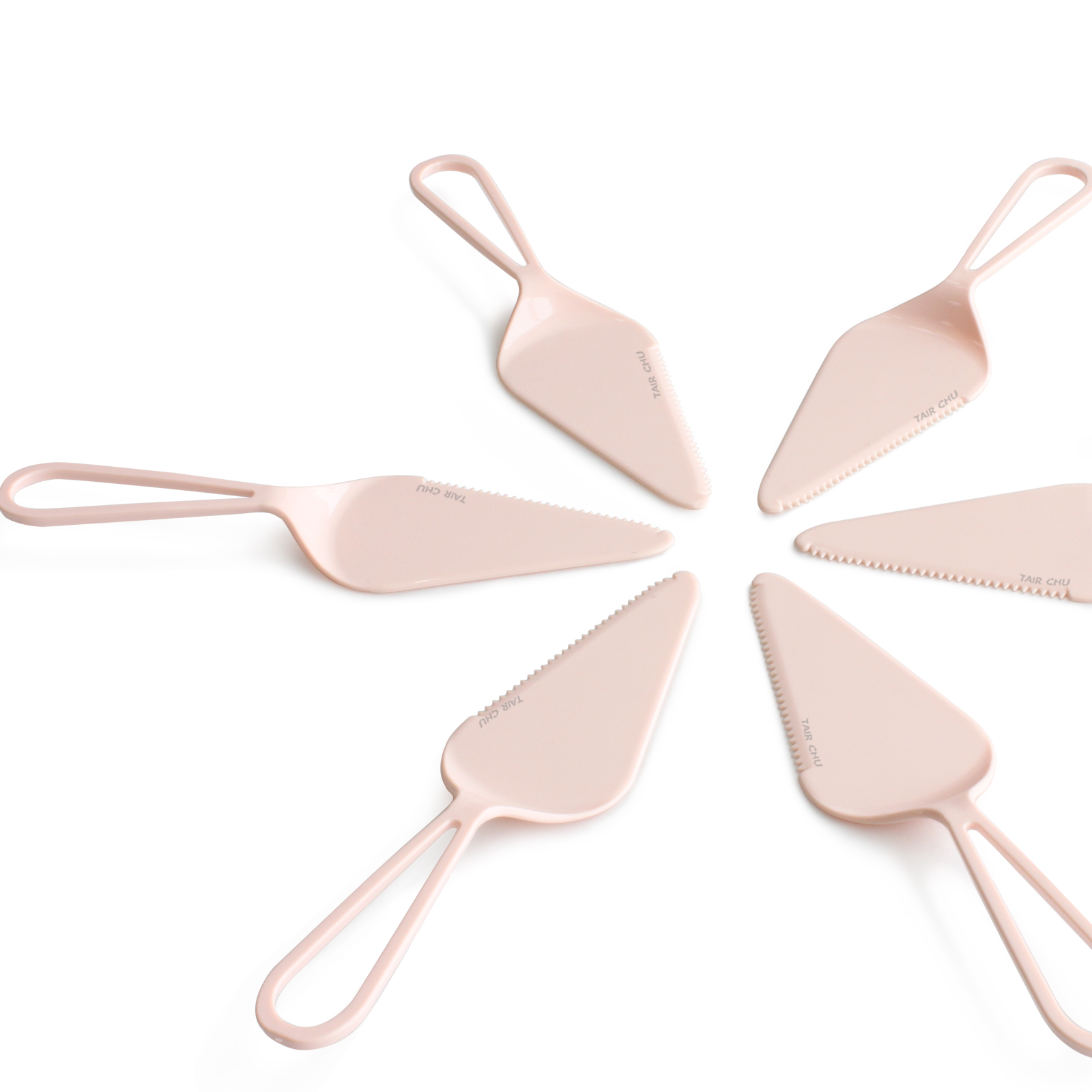 Disposable Color Cake Knife With PP Material