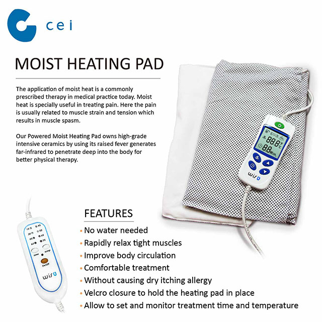 Moist Heating Pad Muscle Pain Treatment Taiwantrade