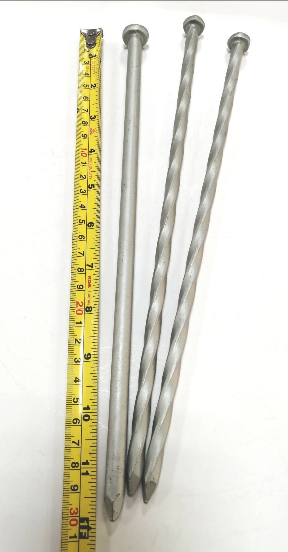 Spike timber nail 12Inch Length tent spikes KO'S NAIL INC.