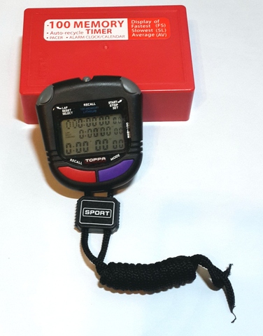 RACER Pro 100-Memory Stopwatch