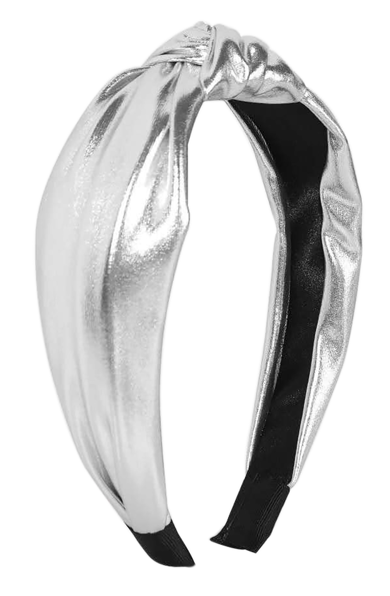 Metallic color alice band hair accessory supplier taiwantrade