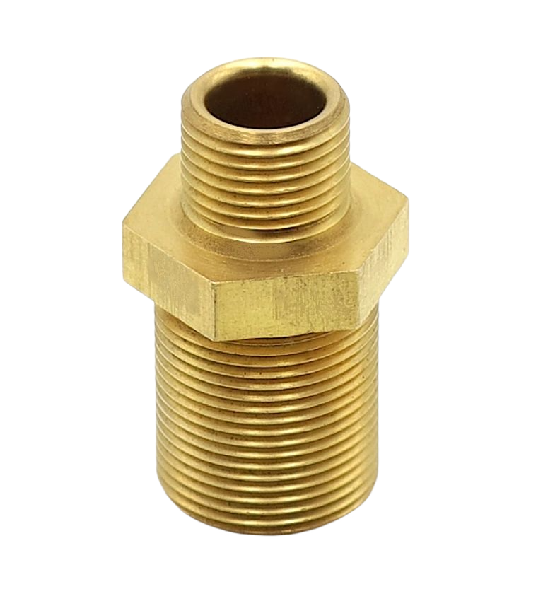 3 Pieces Brass Pipe Fitting Metal Reducer Adapter Brass Fitting Converter  Adapter for Machine Constructions Plumbing Pipe Connection (1/8'' Male x  1/4'' Female) : : Industrial & Scientific