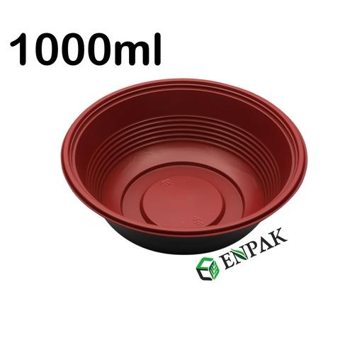 Microwave Safe Disposable Paper Bowls With Lids 1000ml Eco Friendly EU  Approval