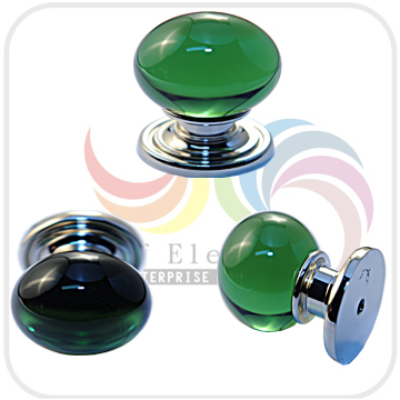 GMP125G Ball Glass Cabinet Knob 