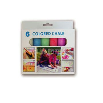 Colored Chalk, Suitable for Drawing on Ground, Not Easily Broken