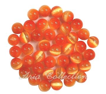 Orange Cat's Eye 6mm Ball