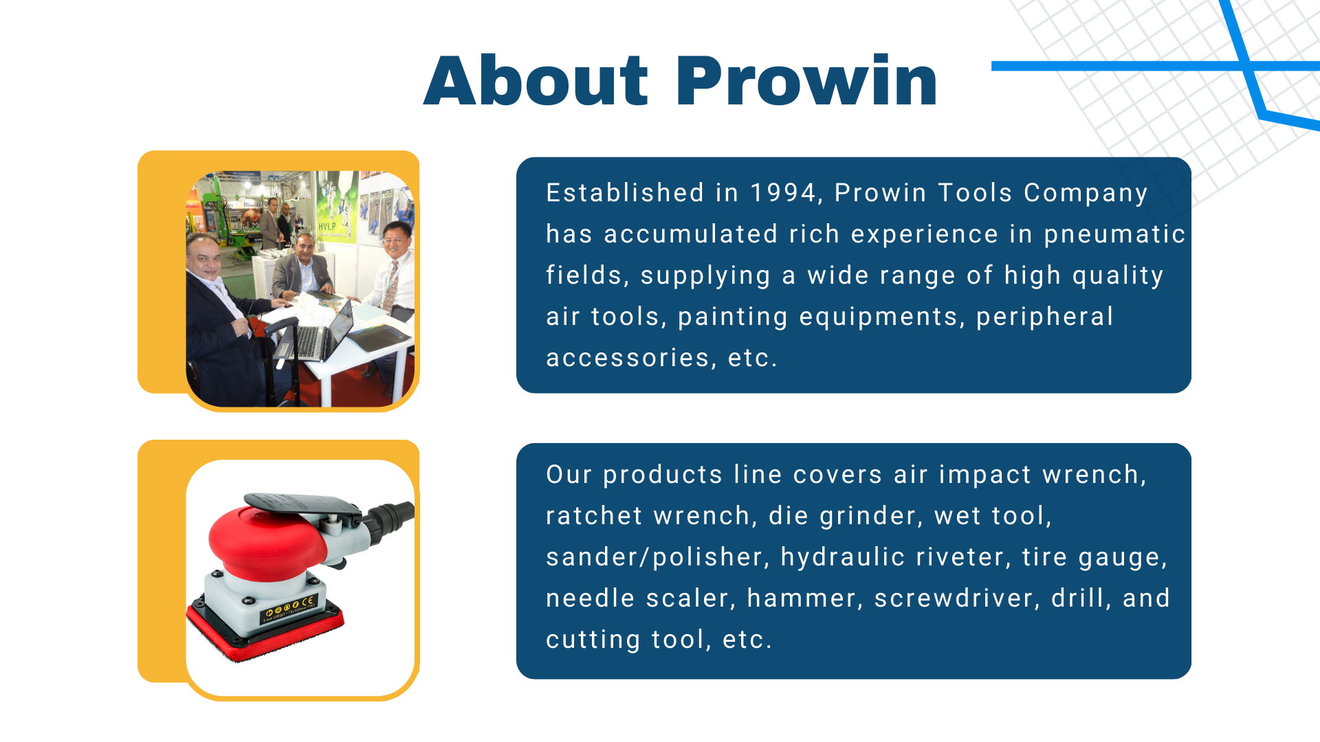 Air Tools - Prowin Tools Company