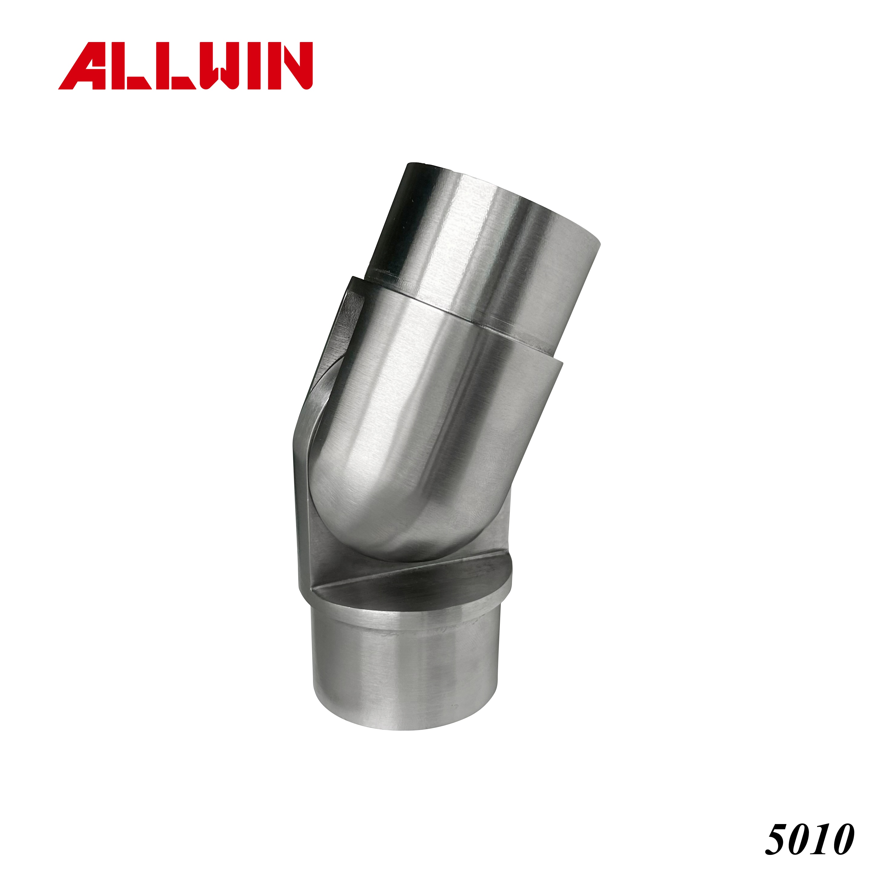 Round Inbow Adapter Stainless Steel Round Tube Elbow Adjustable Connectors Pipe Fittings ...