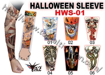 Halloween Tattoo Sleeve