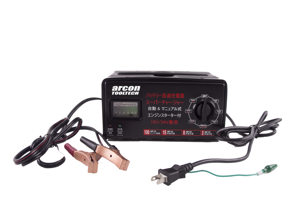 12V/24V Auto/Manual Car Battery Charger ARCON LTD.