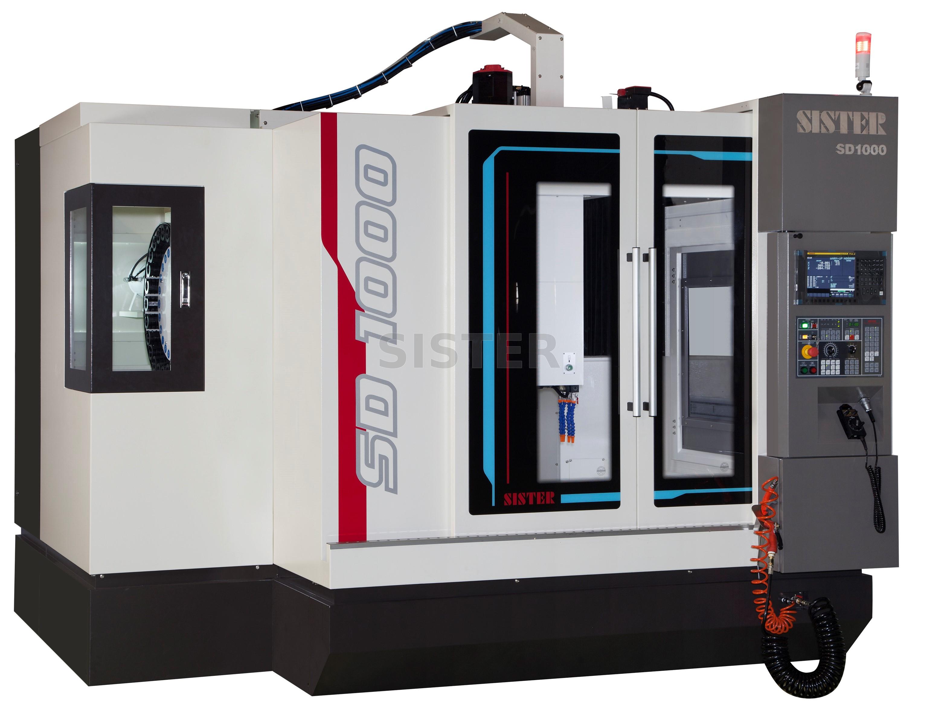 Double column high speed machine center