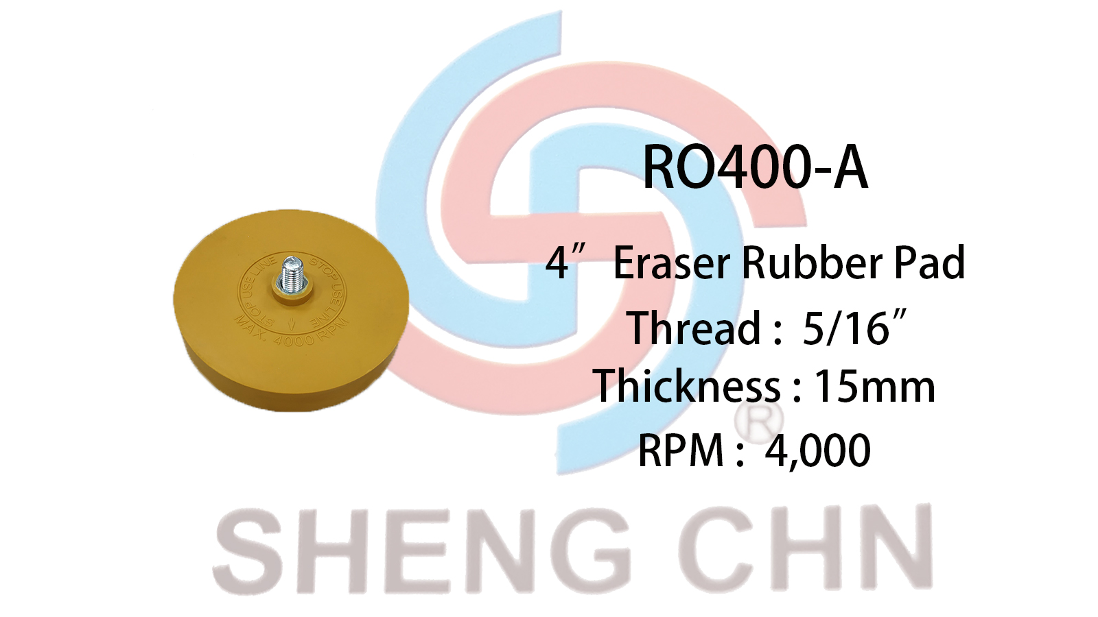 ERASER RUBBER PAD, RO400A