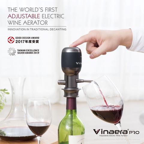 Vinaera Pro - Adjustable Electric Wine Aerator