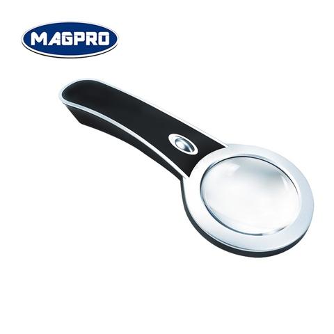 Handheld Magnifying Glass Magnifier with Handle 2 LED Lights