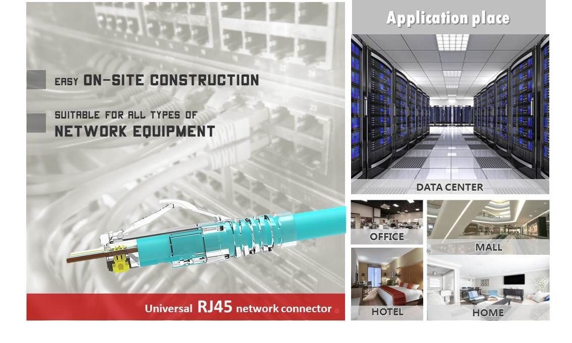 El conector RJ45 se puede utilizar en muchos lugares interiores y exteriores, como viviendas, centros de datos, oficinas, hoteles. Por lo general, depende de la categoría de la pared interior, CRXCONEC puede brindarle los servicios y soluciones más profesionales.