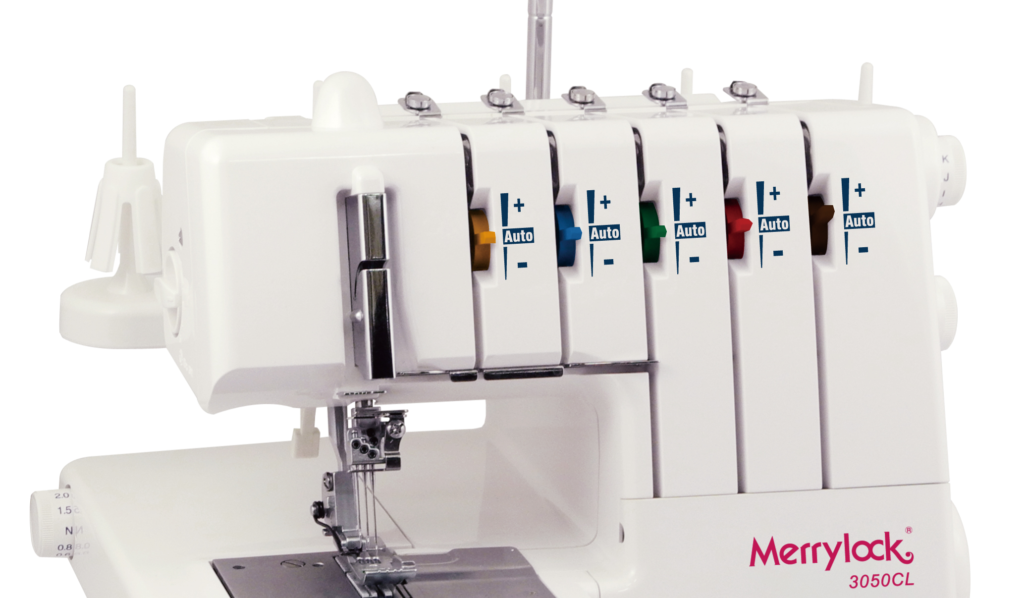 Merrylock 3050 3 Needle 5 Threads Overlock & Coverstitch Sewing Machine ...