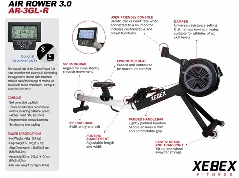 air rower xebex
