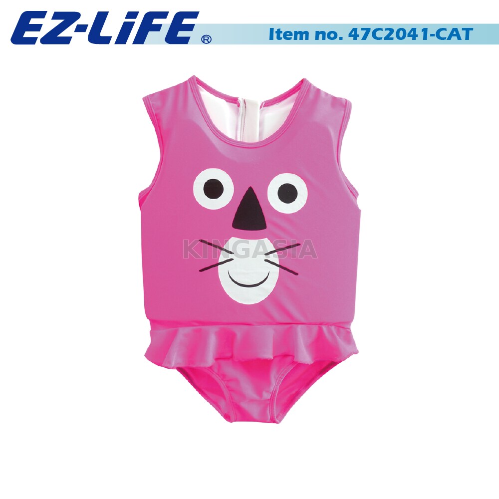 EZLiFE Little Girls' One Piece type of rash guard swimsuit