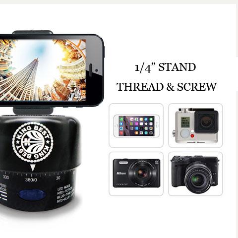 motorized rotator gopro kingbest
