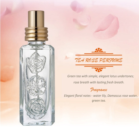 rose and green tea perfume