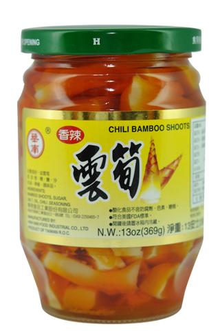 CHILI BAMBOO SHOOTS,agricultural foods canned vegetable,