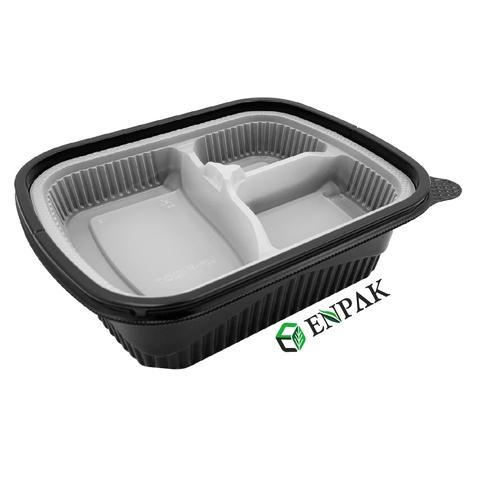 400ml Meal Prep Containers, Disposable Plastic Bento Lunch Box