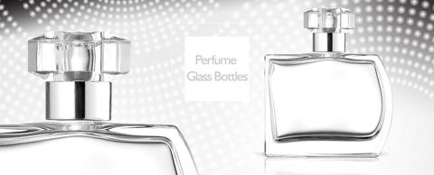 Transparent Perfume Packaging Glass Bottle