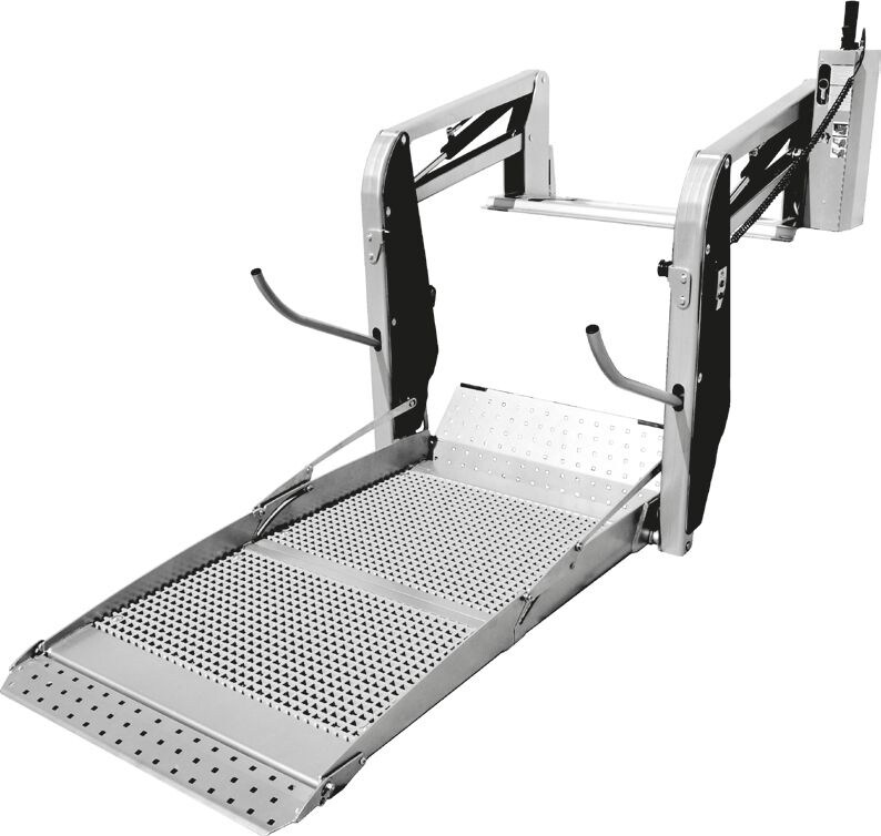 MLO Series Horizontally folding platform of Wheelchair Lift for