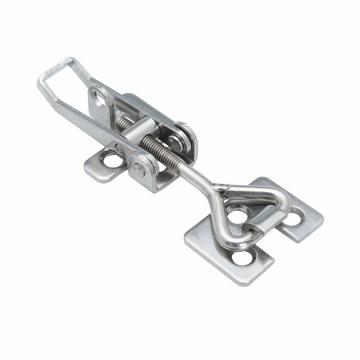 Steel Draw Latch 48mm Zinc Plated Adjustable Toggle Fasteners With Padlock Eye Taiwantrade Com