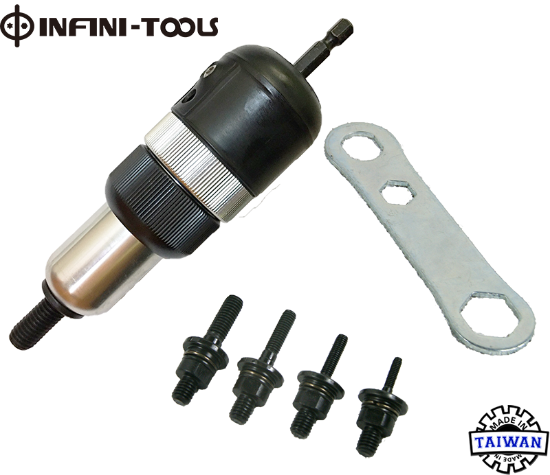 astro rivet nut drill adapter