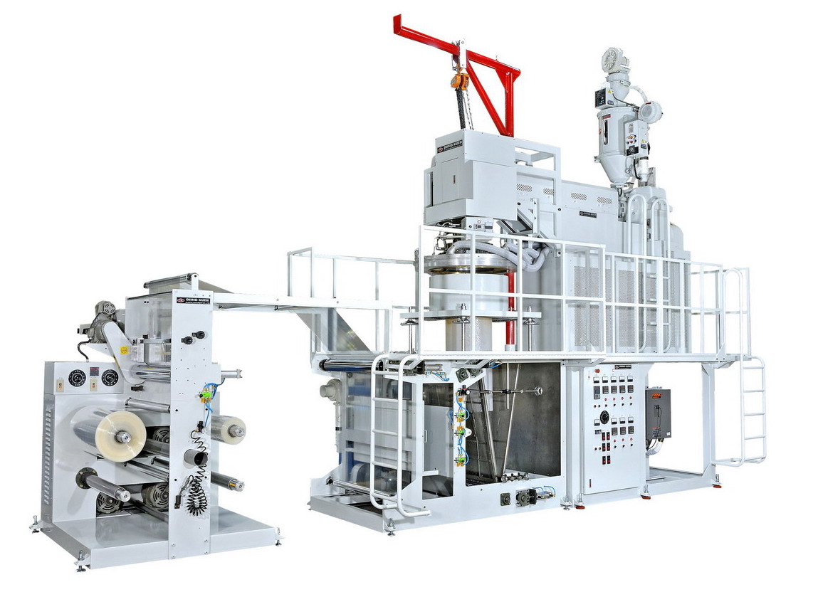 PP HIGH SPEED INFLATION MACHINE DIING KUEN PLASTIC MACHINERY CO., LTD.