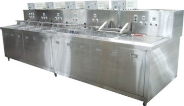 Semi-Auto Multi Tank Ultrasonic Cleaning Machine