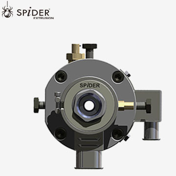 Durable flat flexible wire cable extrusion crosshead