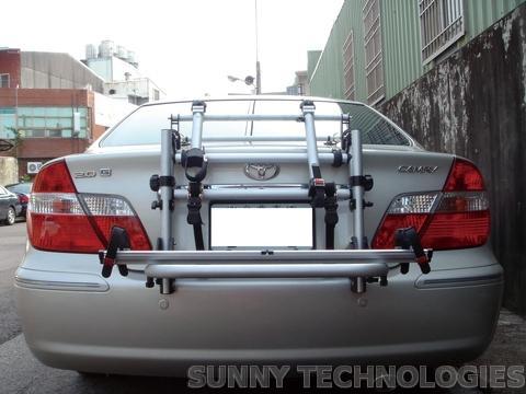 mitsubishi lancer bike rack