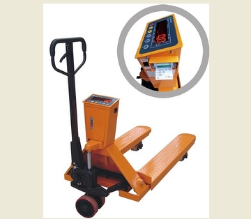 Hydraulic pallet truck scale