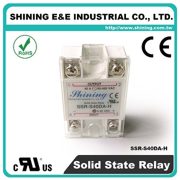 DC to AC Solid State Relay, 40A 480VAC (Single Phase)