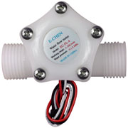 Water Flow Meter/Sensor with Flow Switch