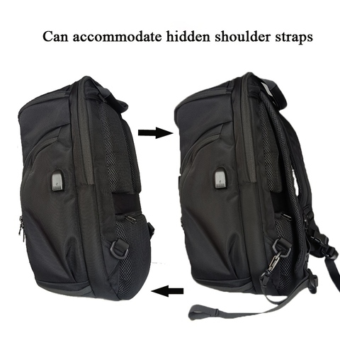 Three functions: portable, single-shoulder, double-shoulder backpack（Laptop backpack）