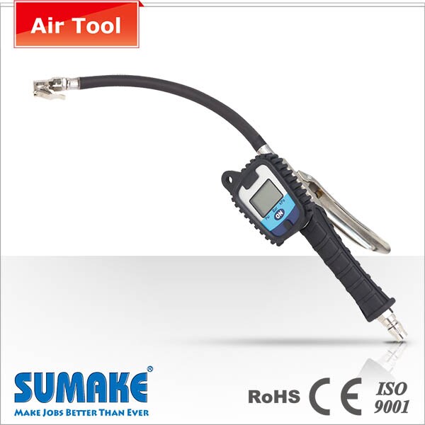 3 in 1 Digital Tire Inflator With Gauge -30cm Hose, w/Air Chuck ...