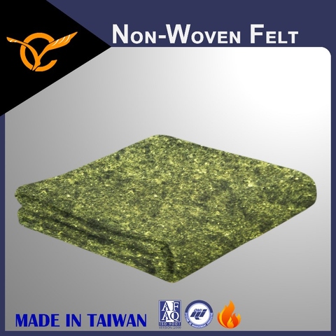 Anti-Fire 5% Regenerate Carbon/95% Regenerate Kevlar Non Woven Felt