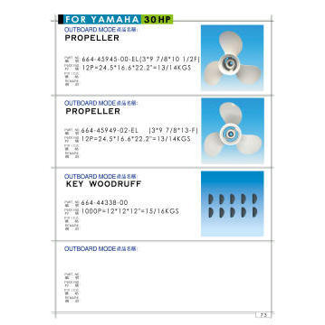 OUTBOARD ENGINE SPARE PARTS