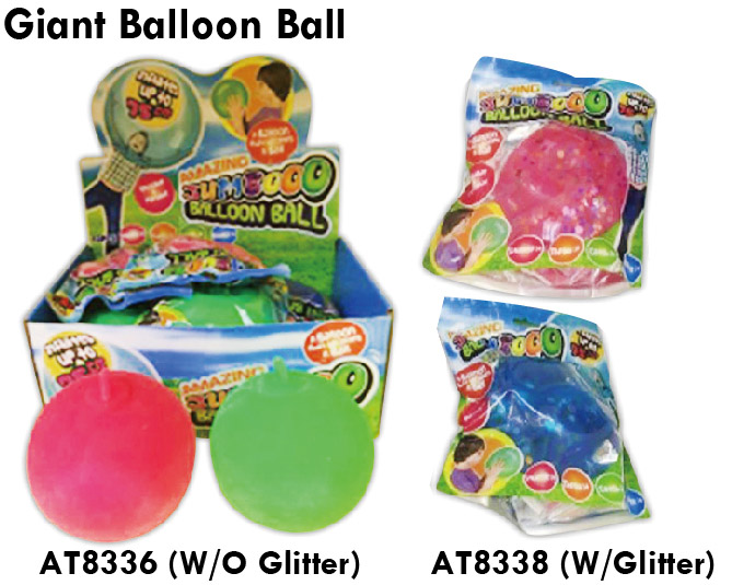 glitter balloon ball