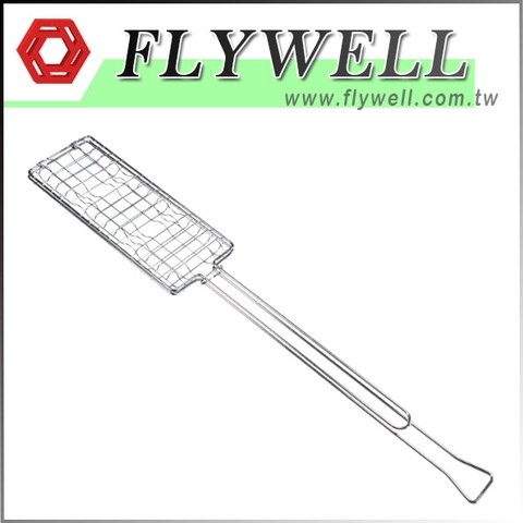 Camping BBQ Wire Grill Broiler Basket