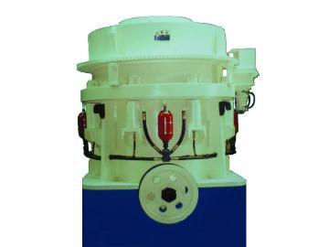 HIGH SPEED MOTOR GEAR AND HYDRAULIC WITH NITROGEN SUPPORT CONE CRUSHER