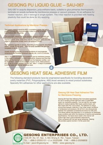 Heat Seal Adhesive Film for Membrane Pressing