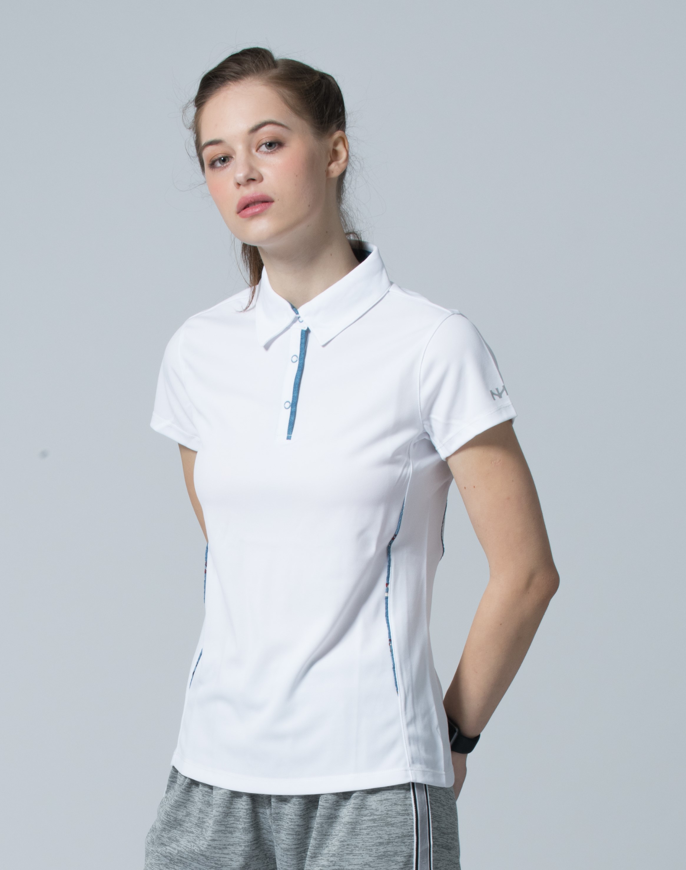 Golf wear, Polo shirt,Liquid Titanium fabric l160323 | Taiwantrade.com