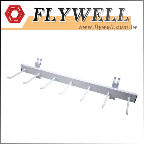 Metal Slatwall Tie Display Hanging Hooks