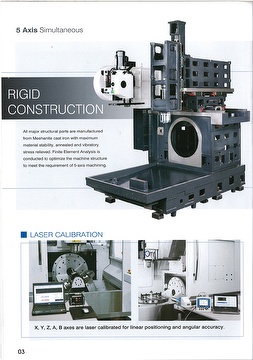 5 Axis Simultaneous Machining Center