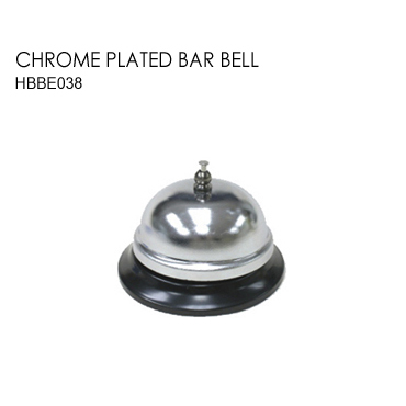 CHROME PLATED BAR BELL