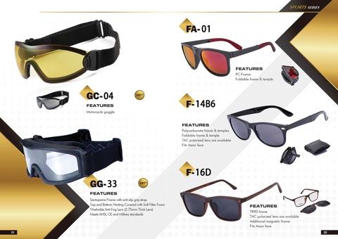 sunglasses manufacturers list